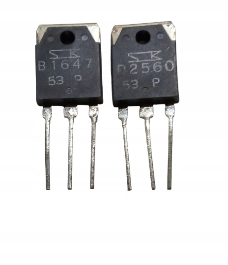 Tranzystor 2SB1647 2SD2560 PARA