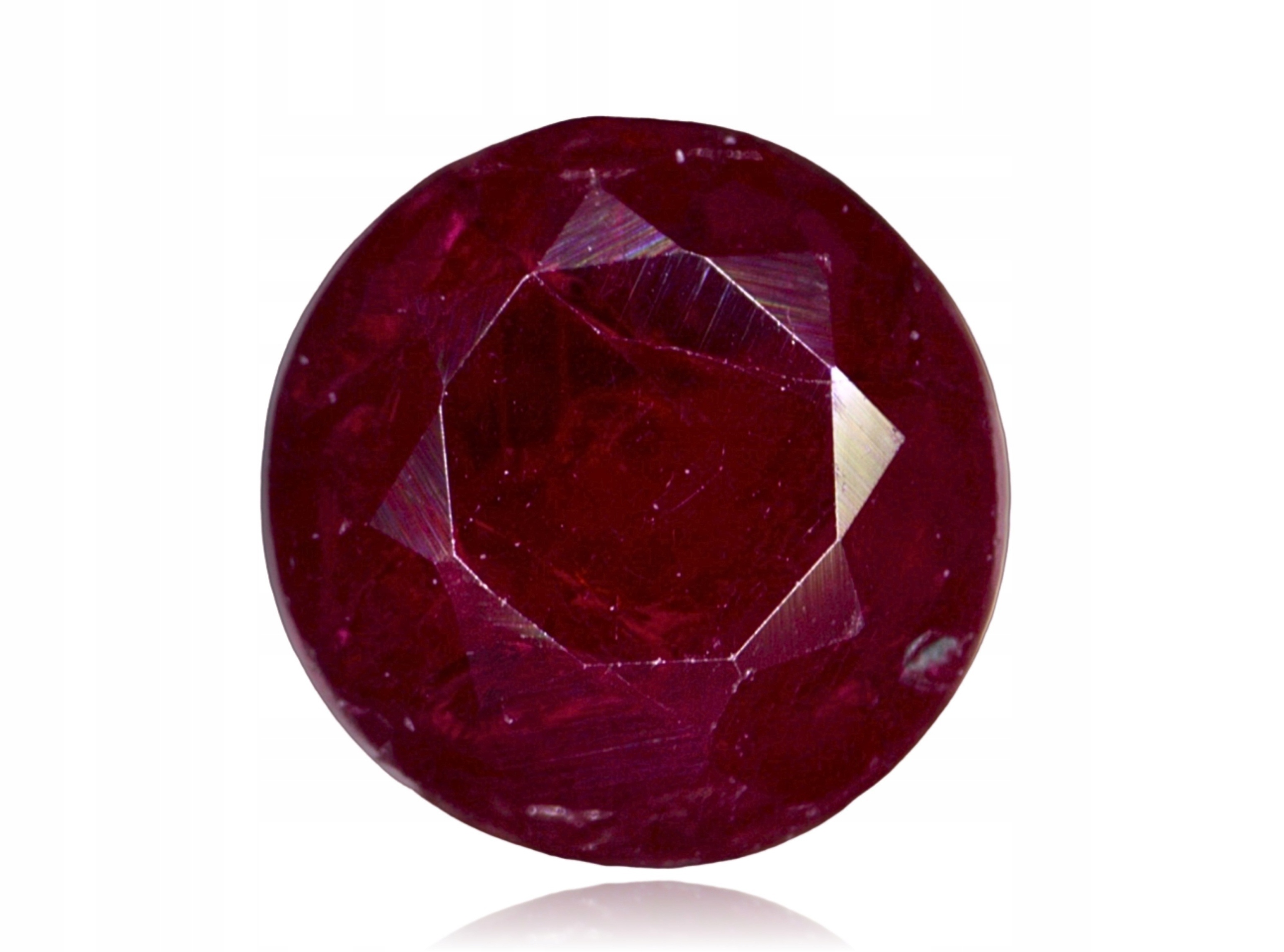 Rubín 0.27ct Kulatý eCertifikát Wbd