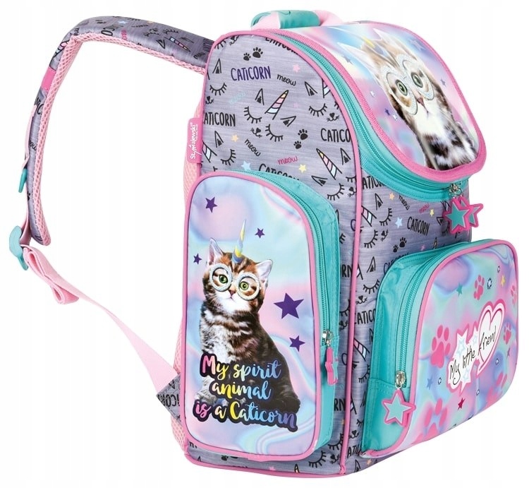 Tornister szkolny wielokomorowy 14l KOT St. Majewski 8382 Marka St. Majewski