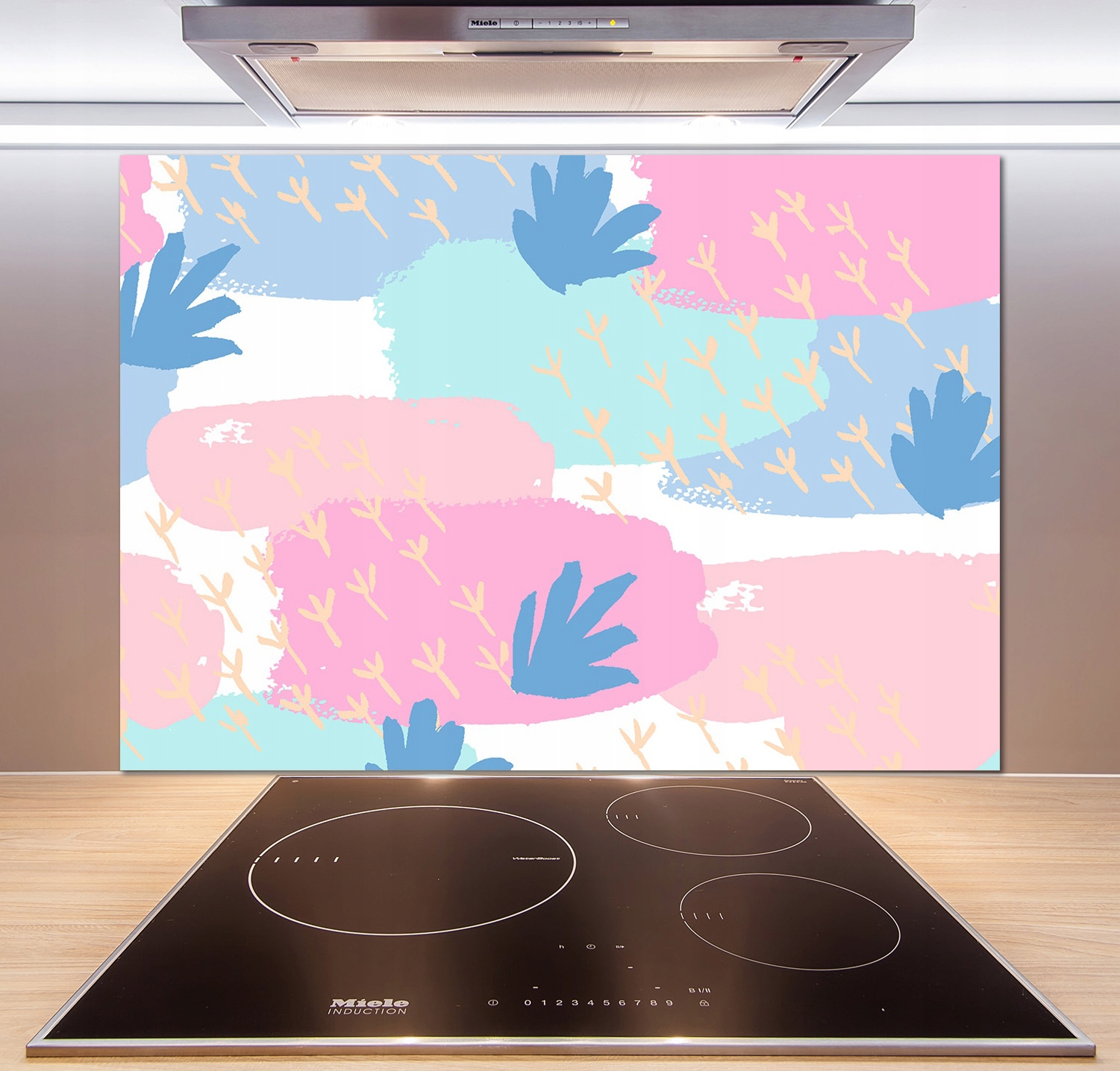 

Panel do kuchni Kolorowy wzór 100x70 cm + Klej