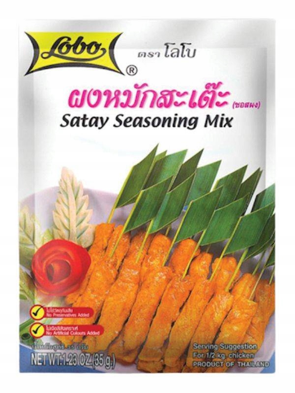 

Azjatycka Przyprawa Satay Kurczak Szaszłyk Lobo 35