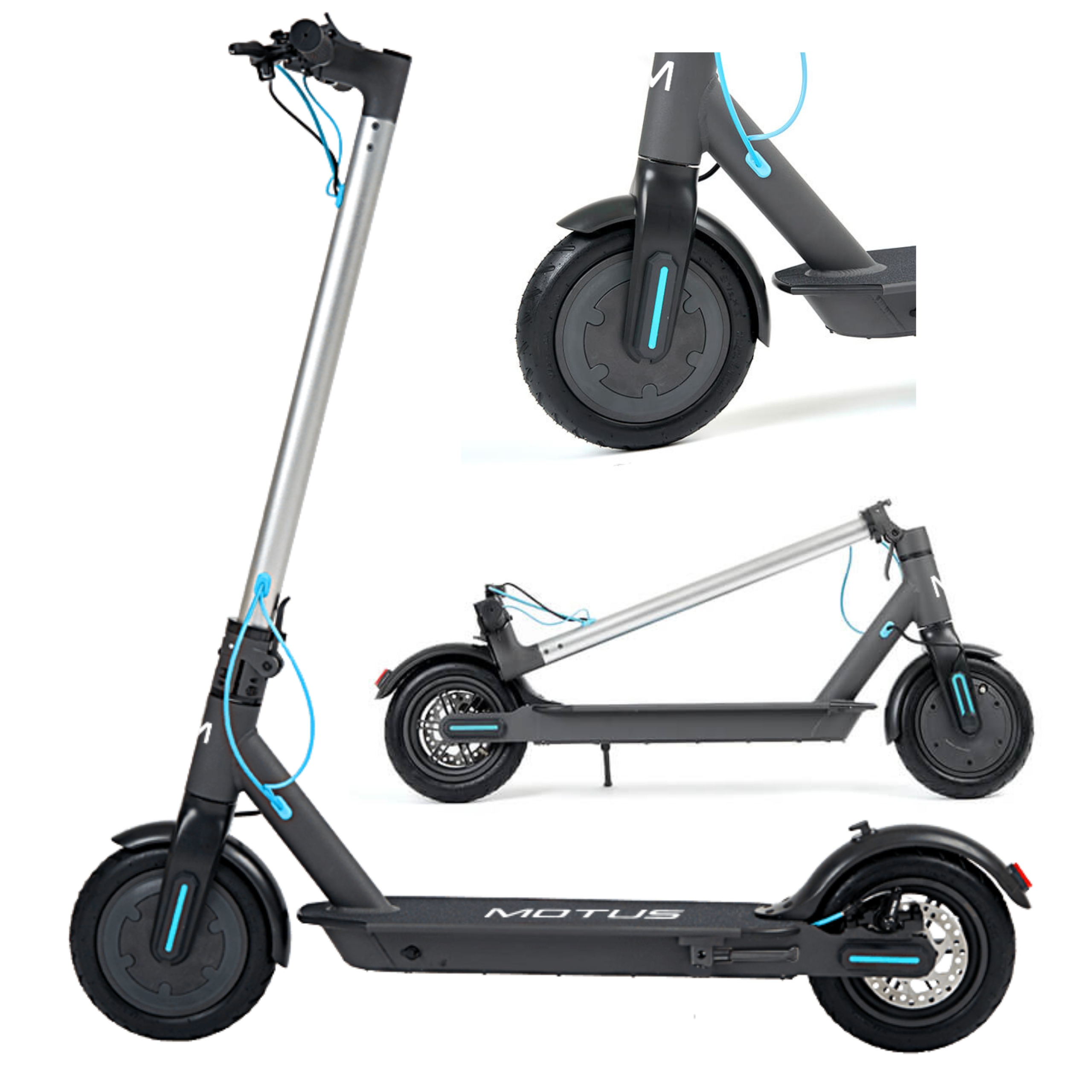 Lehký a městský – Motus Scooty 8.5, 350 W, 25 km/h, ideální do města