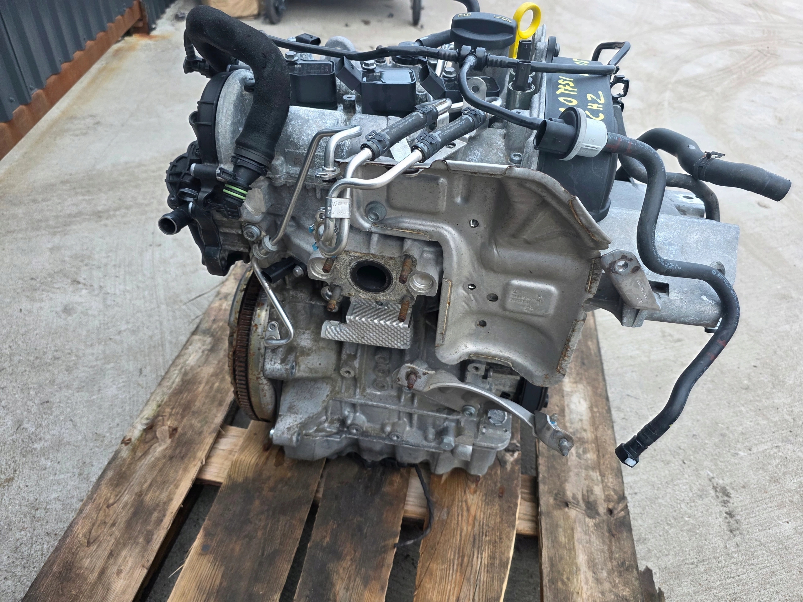 engine complete AUDI VW SEAT SKODA 1.0 TFSI CHZ 73405 KM original !!!