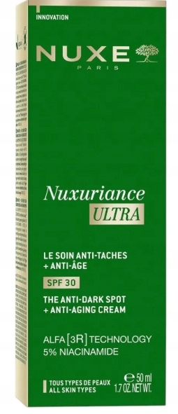 Przeciwstarzeniowy krem na przebarwienia Nuxe Nuxuriance Ultra Spf 30 50 ml