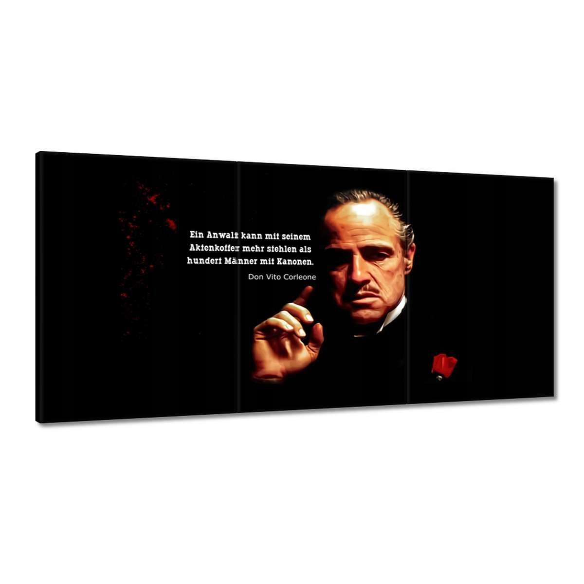 Obrazy 180x90 Citáty z Krstného otca