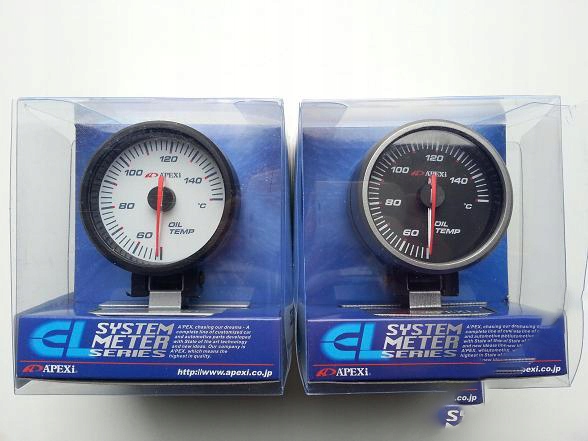 APEXI ELII style TEMPERATURA OLEJU 60mm BIAŁY EAN (GTIN) 4716022427171