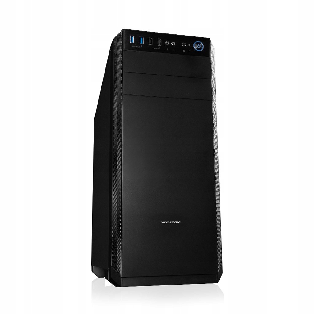 Modecom Počítačová Skříň Oberon Pro Silent Blk