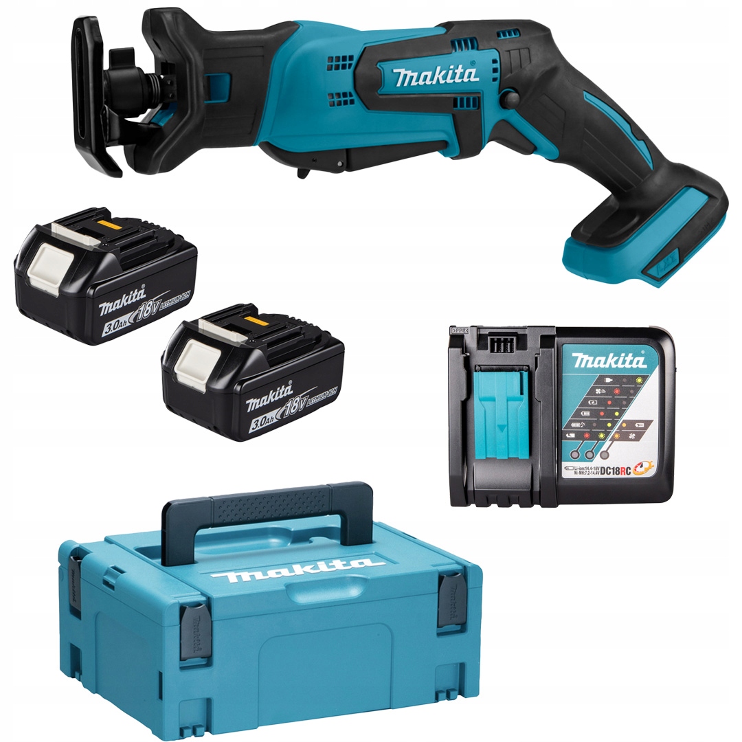 Pila ocaska Makita DJR183RFJ Lxt 18V 2x3Ah 3000 zdvih/min 50 mm kufr