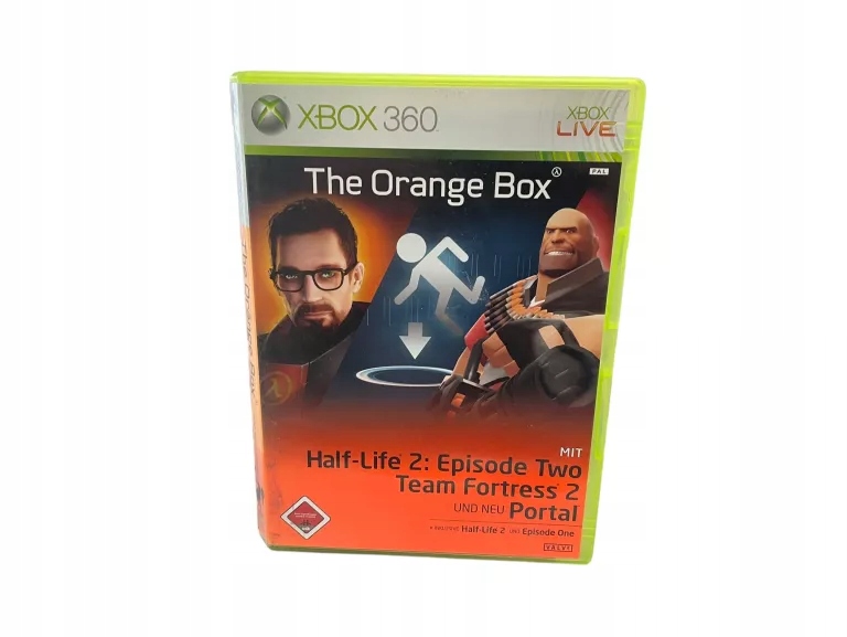 THE ORANGE BOX Xbox 360 pudełkowa