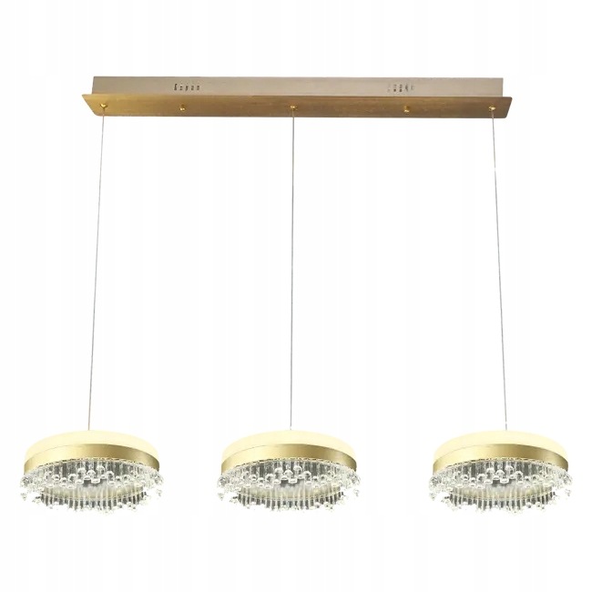 Lampa wisząca Preciosa złota 60 W Led Eko Light Eko-light