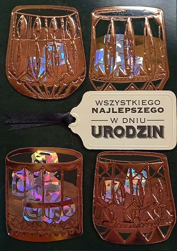 

Kartka na urodziny dla mężczyzny z drinkiem DK841