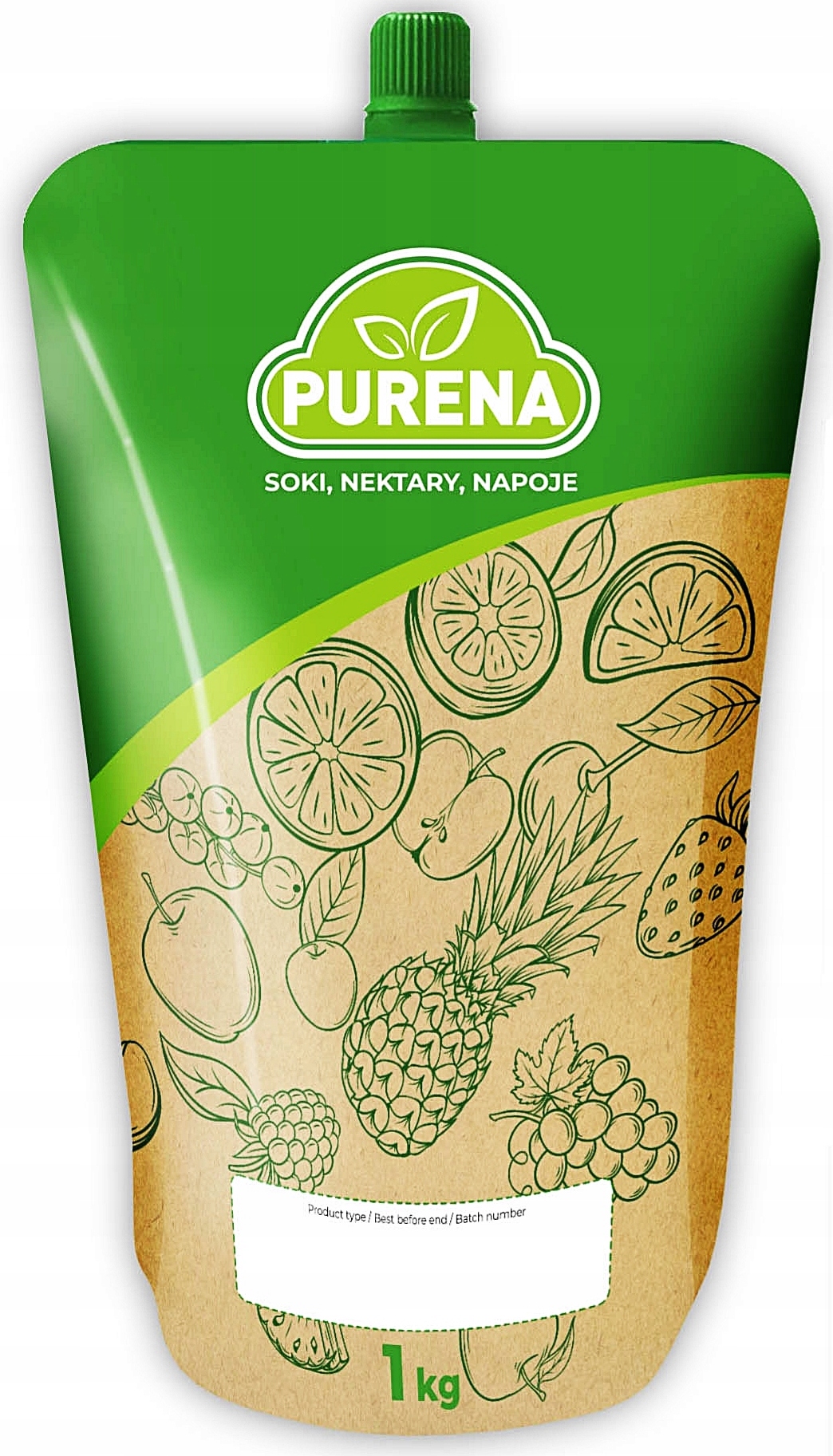 Koncentrat lemoniady mango-cytryna Purena 6x1kg