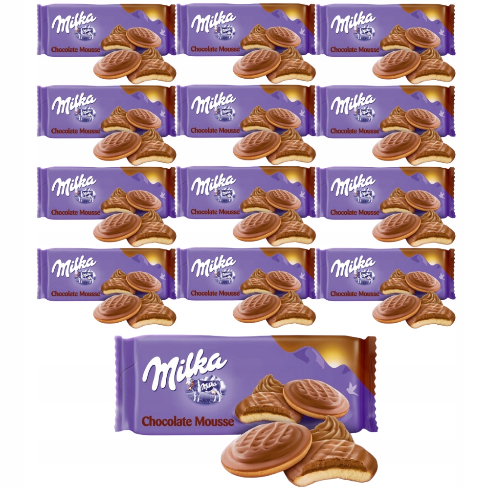 Milka Choco Jaffa Piškoty s čokoládovou pěnou 128 g x 12 kusů