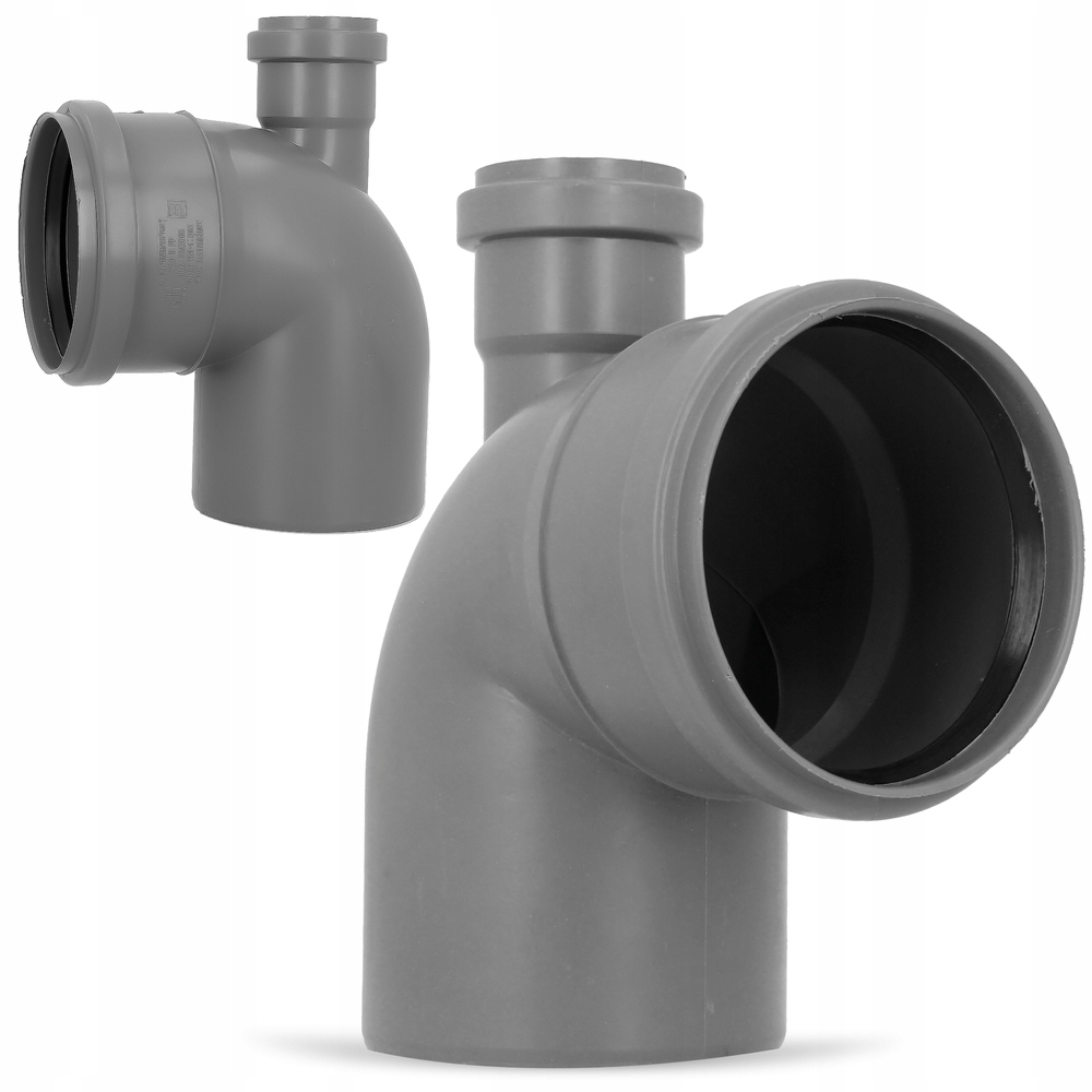 

Kolano Rur Kanalizacyjnych Pvc Górne 110/50 90° Pp