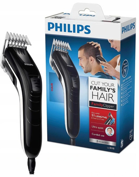NA PREZENT MASZYNKA DO WŁOSÓW PHILIPS QC5115/15