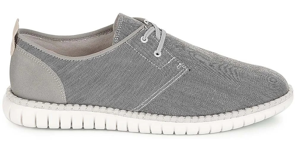 Clarks Pánské polobotky Mzt Freedom lehké velikost 40 šedé textilní