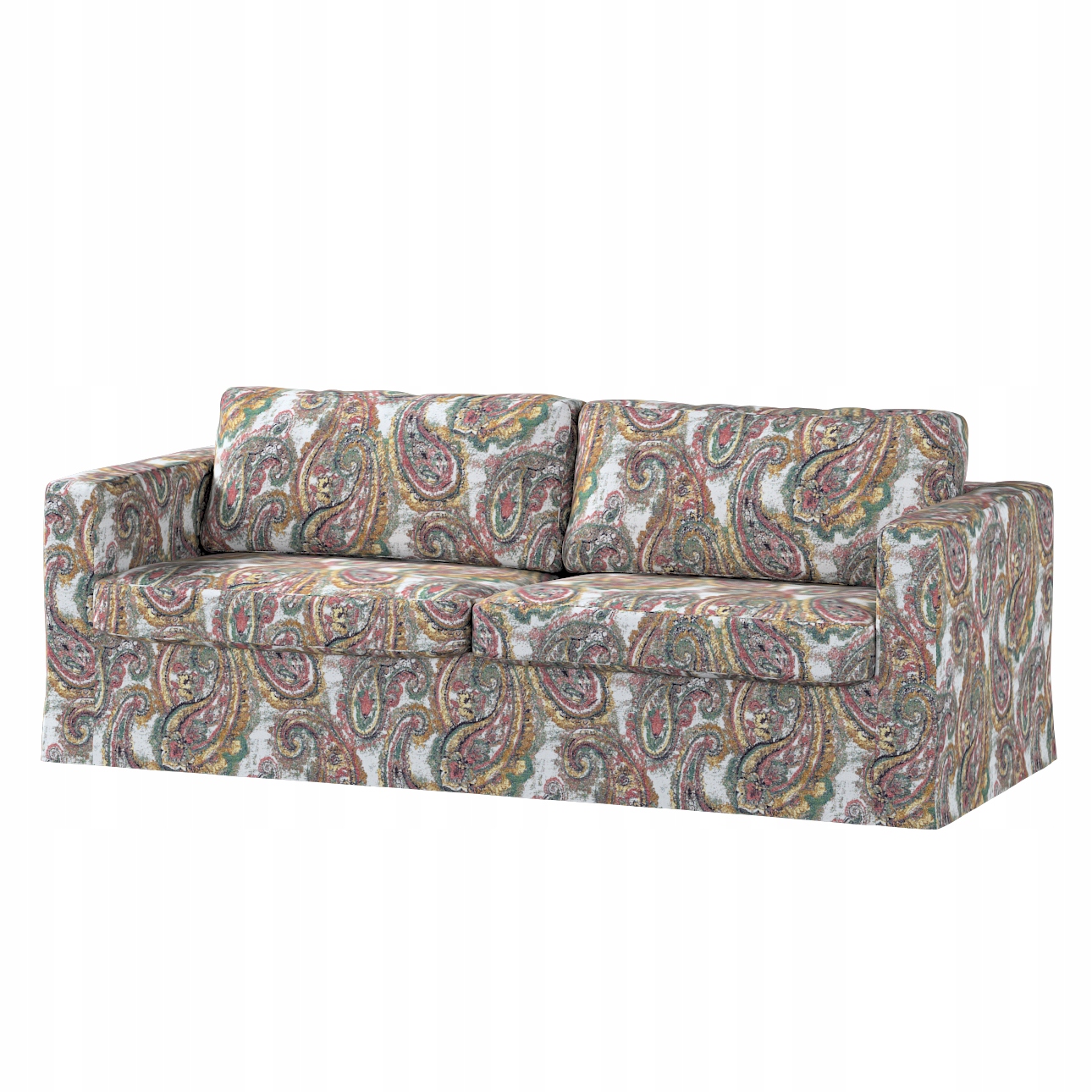 Poťah na 3-miestnu nerozkladaciu pohovku Karlstad Ikea, oranžový