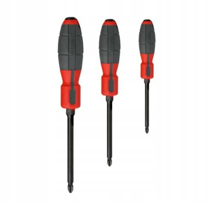 Komplet wkrętaków RWWr 3 szt. 2B-4B Zestaw Śrobukrętów Kuźnia