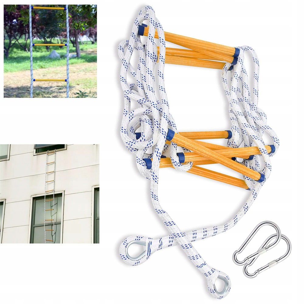 Žebřík Na Střechu 5M s karabinkou