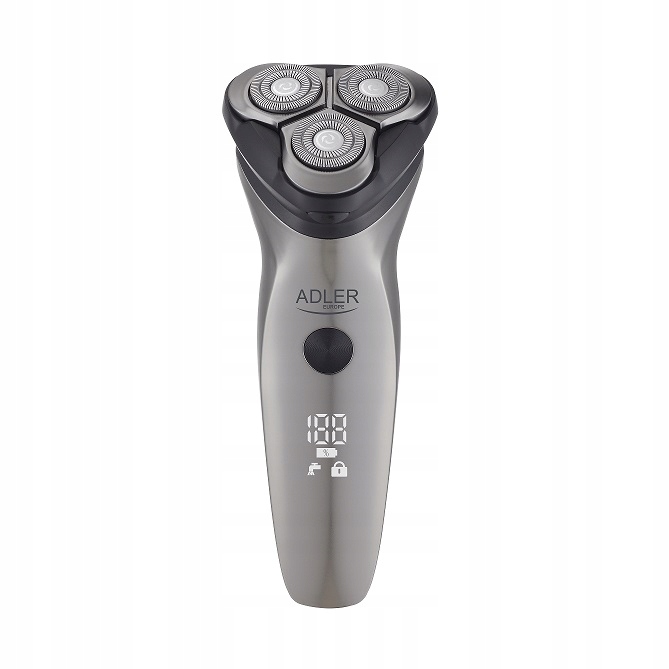 Golarka Adler AD 2945 z trymerem - LED, USB, IPX7 - Precyzyjne golenie