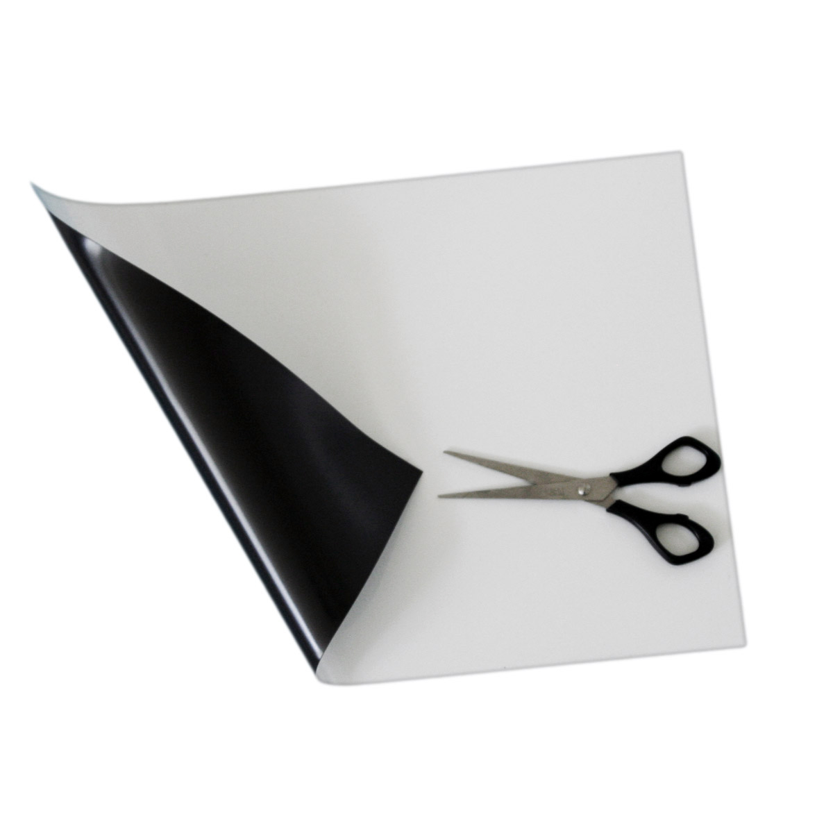 FOLIA MAGNETYCZNA CZARNA, SAMOPRZYLEPNA, ARKUSZ A4 Z KLEJEM 0,7mm - HUNTER Grubość 0.7 mm