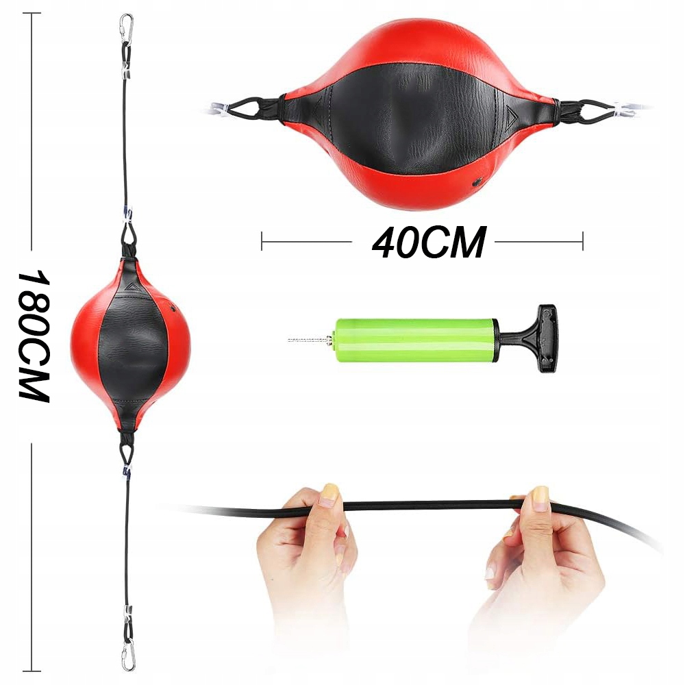 BUSHIDO PIŁKA REFLEKSOWA GRUSZKA PROFESJONALNY Marka inna