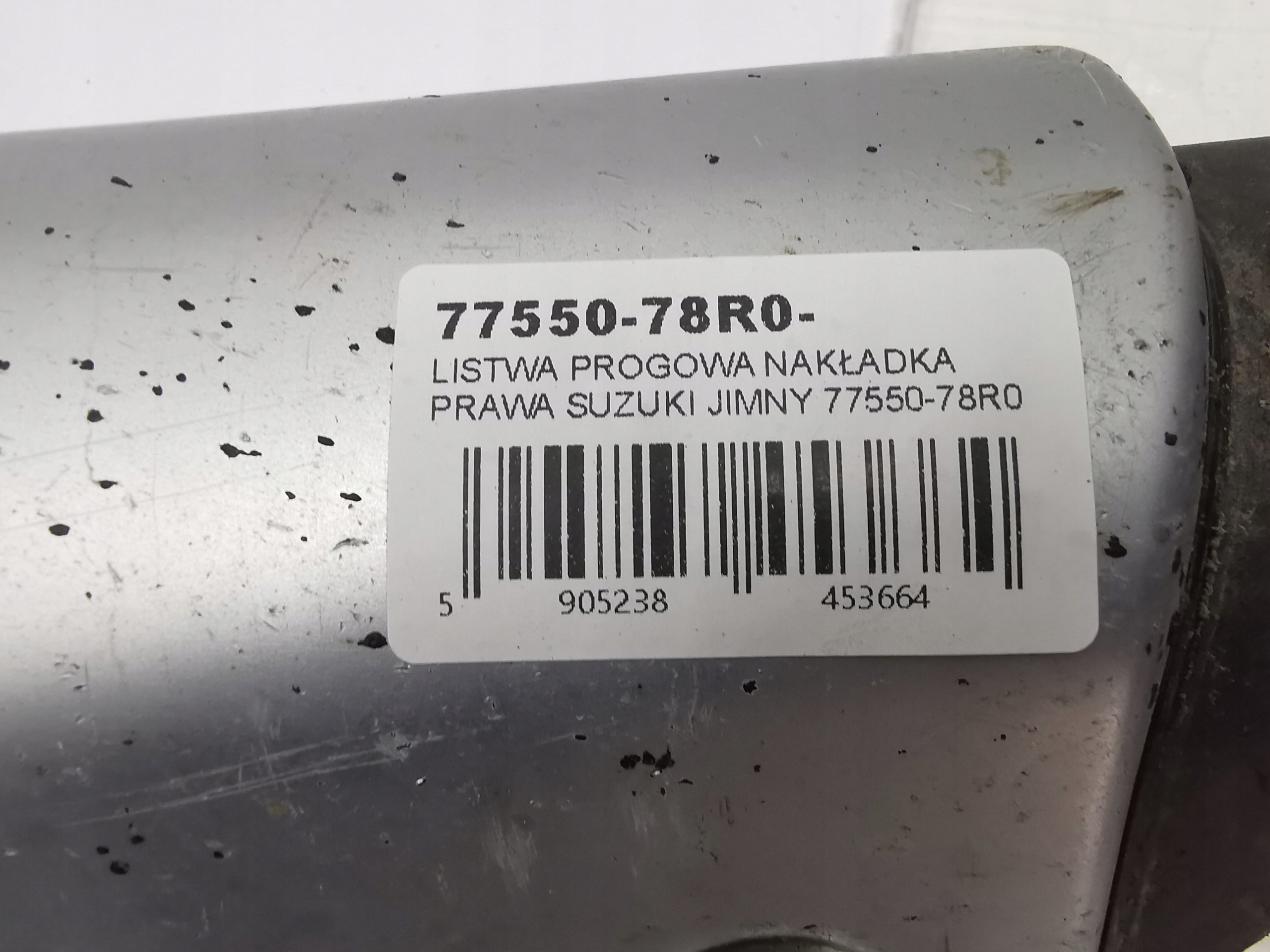 moulding threshold cap right SUZUKI JIMNY 77550-78R0
