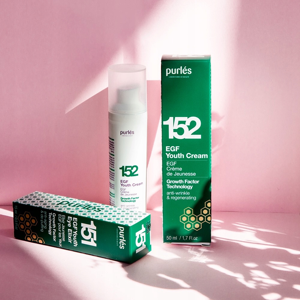 Purles 152 Egf Youth Cream przeciwstarzeniowy krem do twarzy 50ml