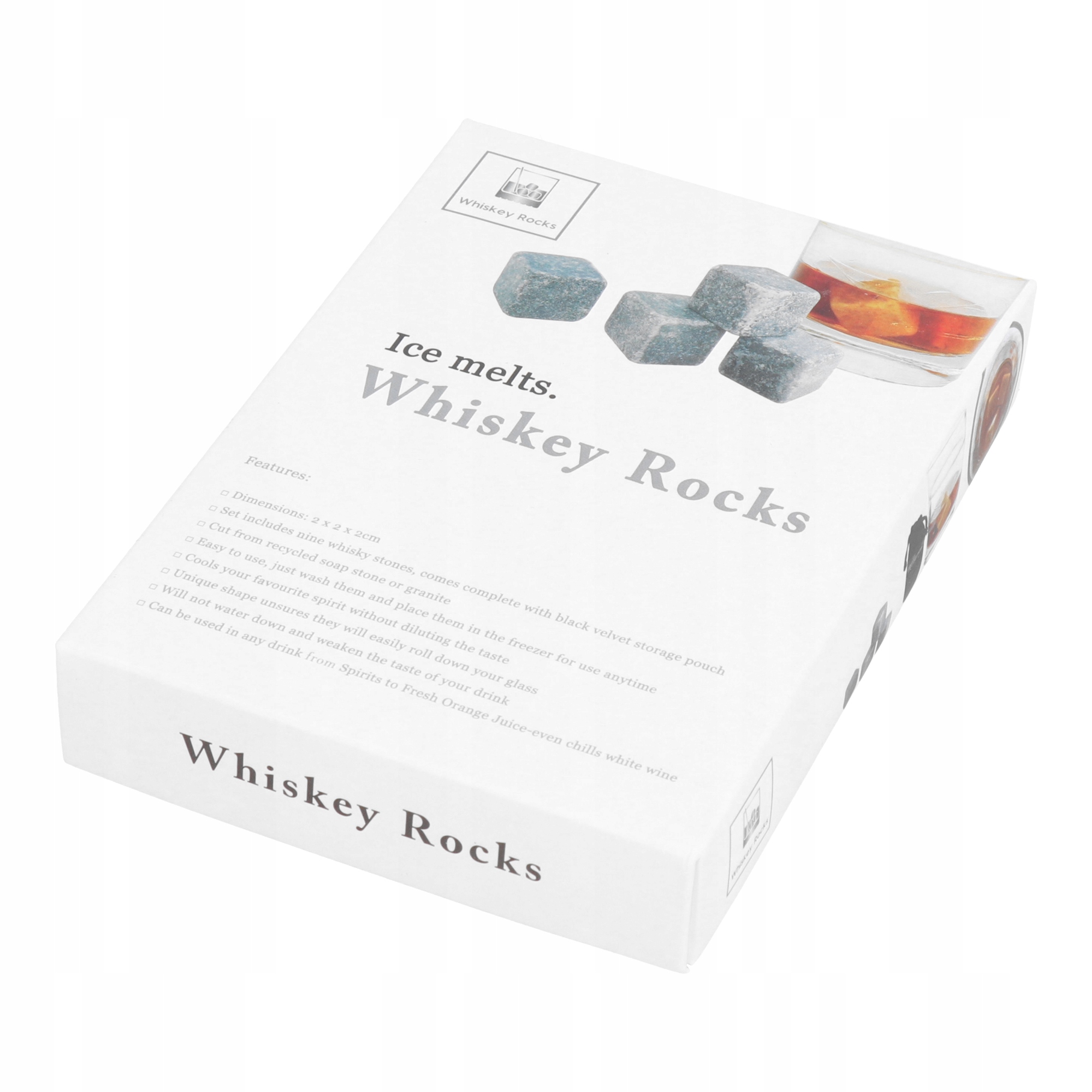 

Whisky stones Kamienie lodowe kostki Whiskey Rocks