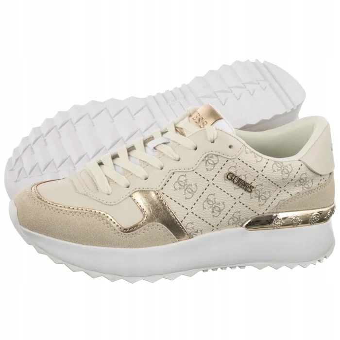Dámské tenisky Guess Vinsa5 FLPVN5 Béžové