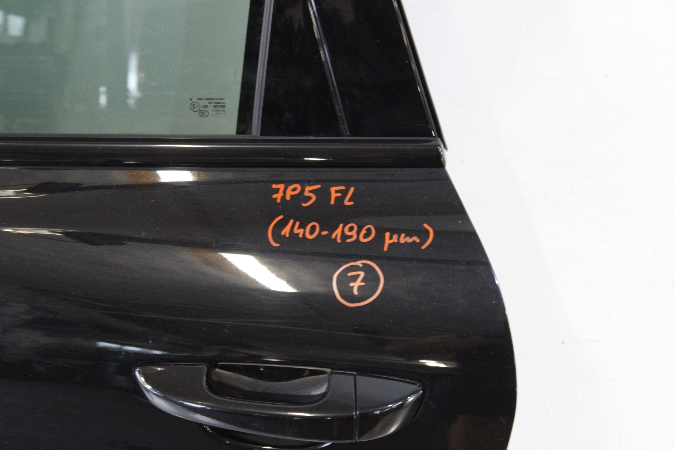 door left rear part left rear. complete PORSCHE CAYENNE II 2 7P5 LIFT