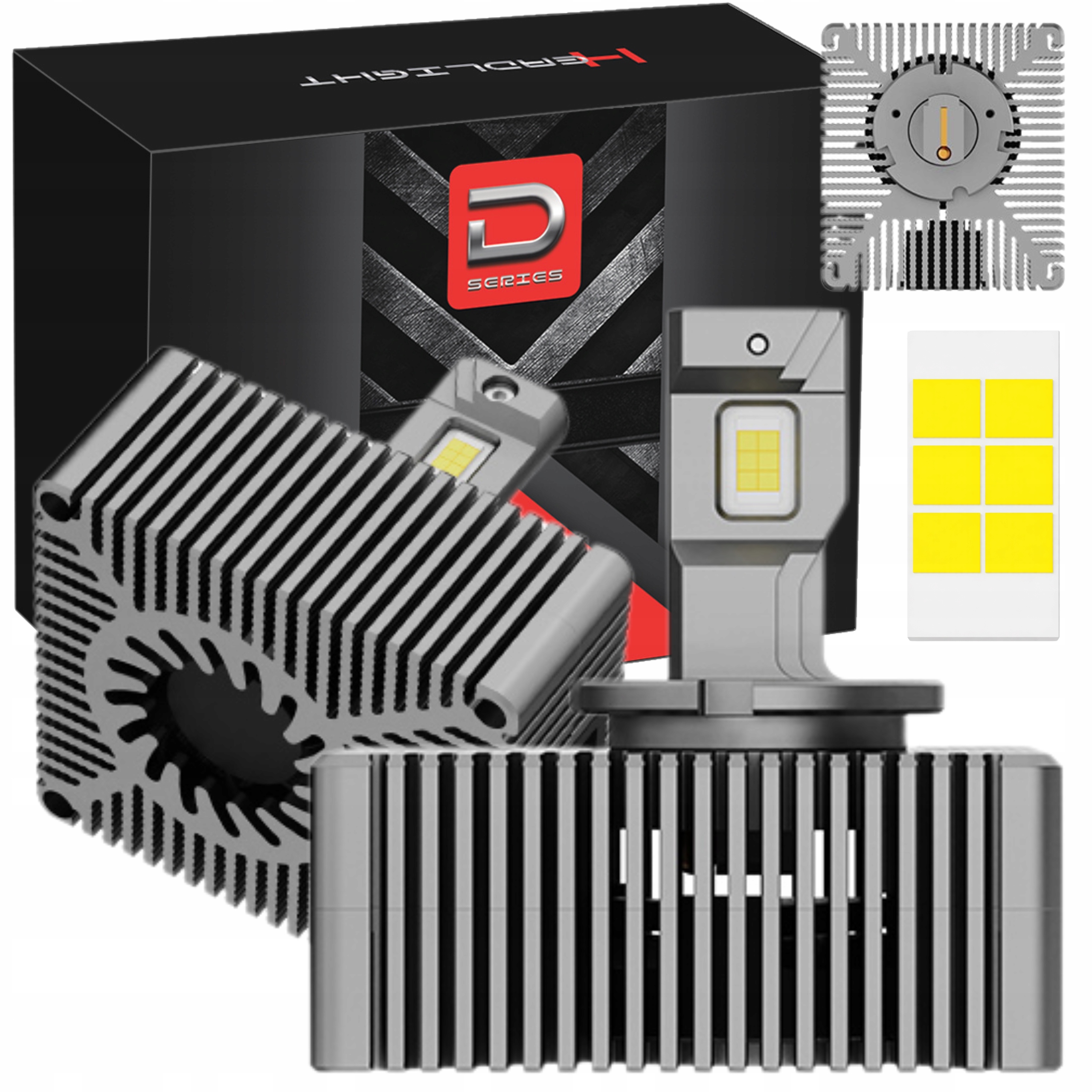 Led Žiarovky D5S 12V Xenón Canbus Žiarovky Homologácia Silné Automobilové