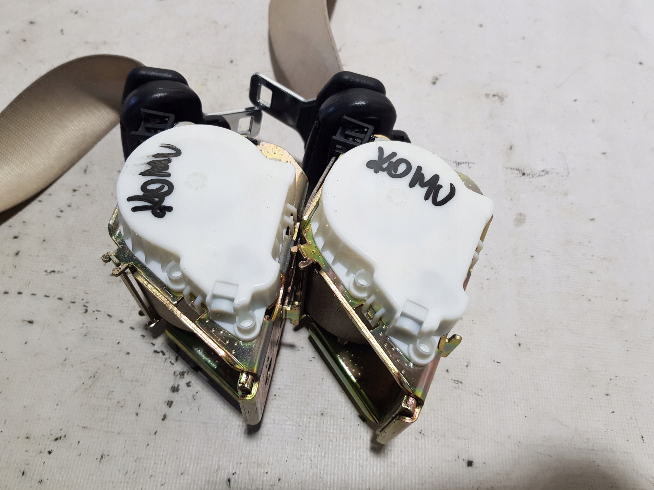 BMW 6 E63 tension belts left right front rear part KOMPLET PASOW