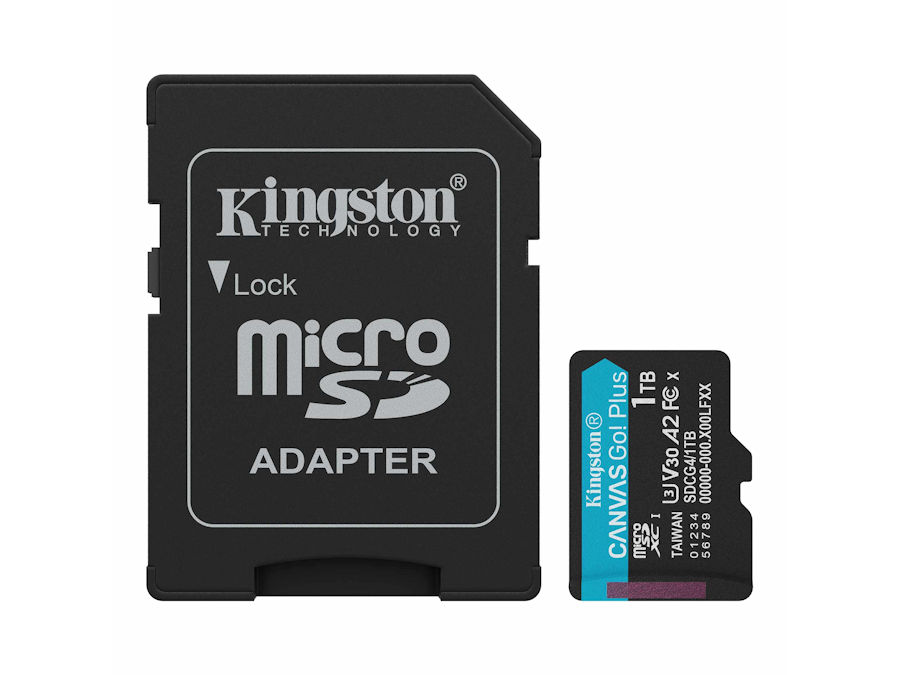 Karta pamięci Kingston Canvas Go! Plus micro Sd 200/160MB/s SDCG4/1TB