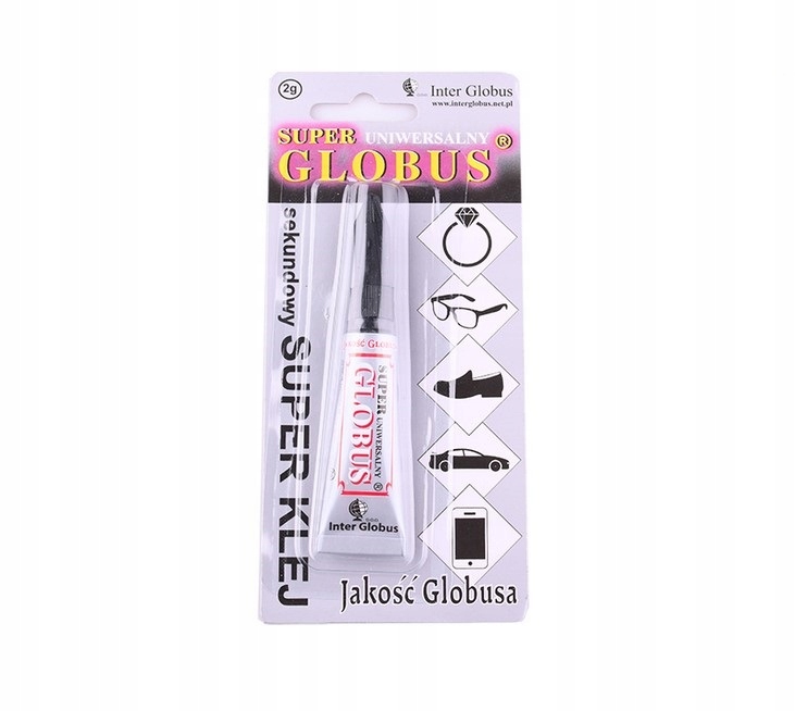 

Klej uniwersalny Sekundowy Globus KL1873