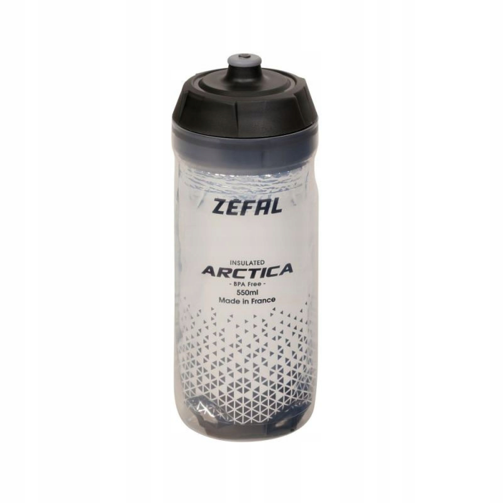 Zefal Bidon termiczny Arctica 550 ml srebrny/czarny