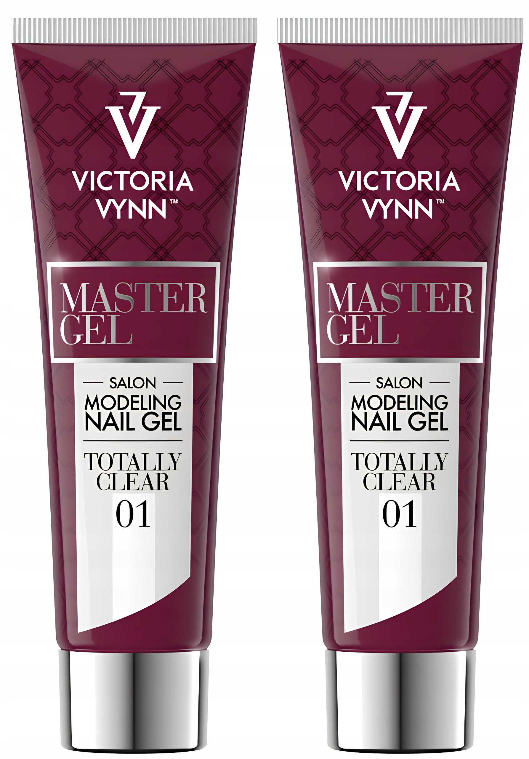 2 x Victoria Vynn Master Gel 01 Totally Clear, 60 G