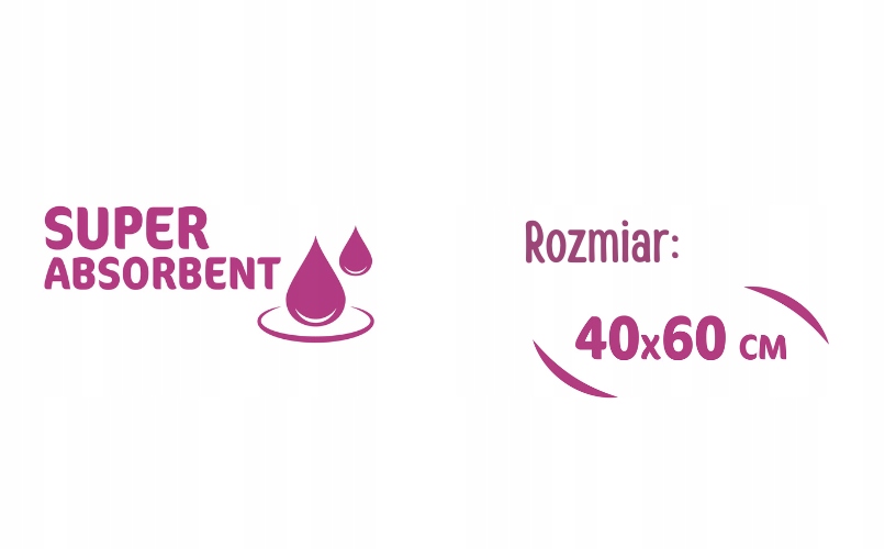 5x BOCIOLAND Podkład Podkłady Ochronne Higieniczne 40x60 Na Przewijak 50szt Kod producenta BOC0150