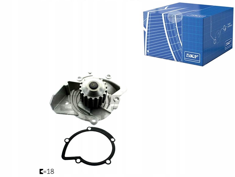 Skf Vodní Čerpadlo Citroen C4 Grand Picasso I 2.0 Hdi