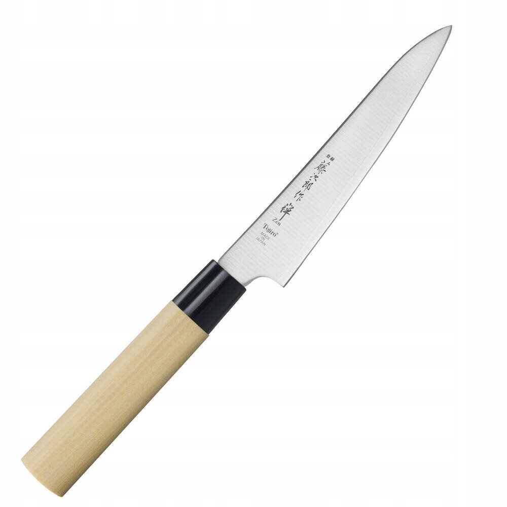 

Stalowy nóż uniwersalny VG-10 Tojiro Zen Dąb 13cm