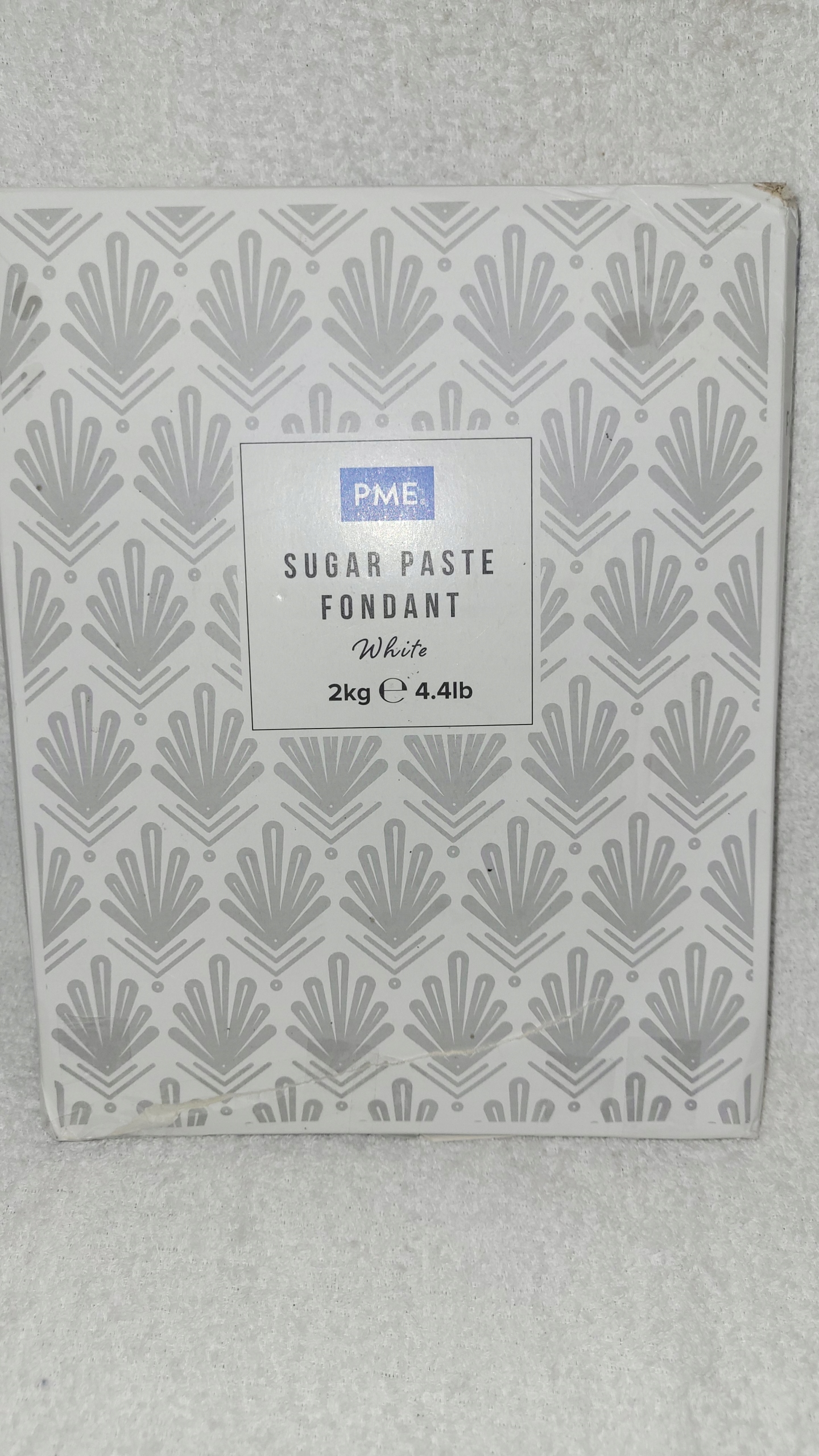 Levně Bílá Cukrová hmota na fondán 2kg