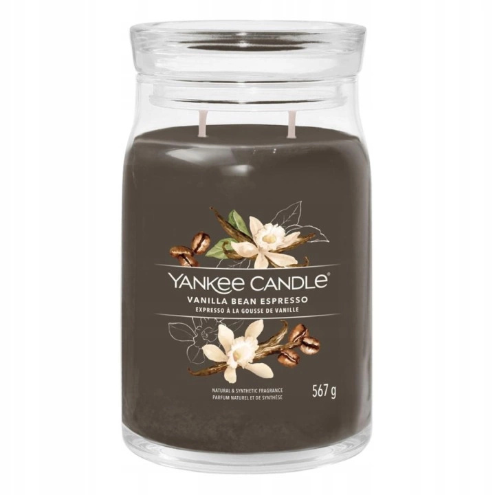 Yankee Candle velká sklenice Vanilla Bean Espresso 2 k