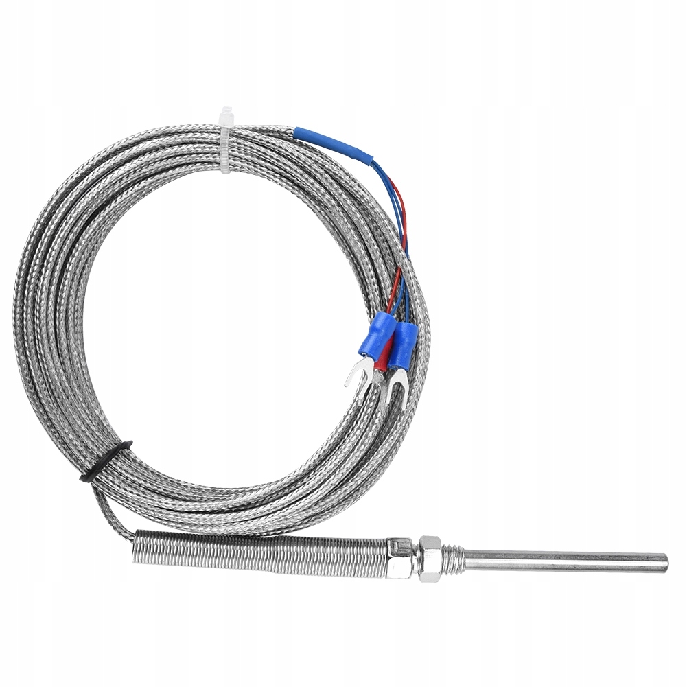 Gwint M8 PT100 Platinum Resistor Thermocople 50 mm Sonda Temperatury 98