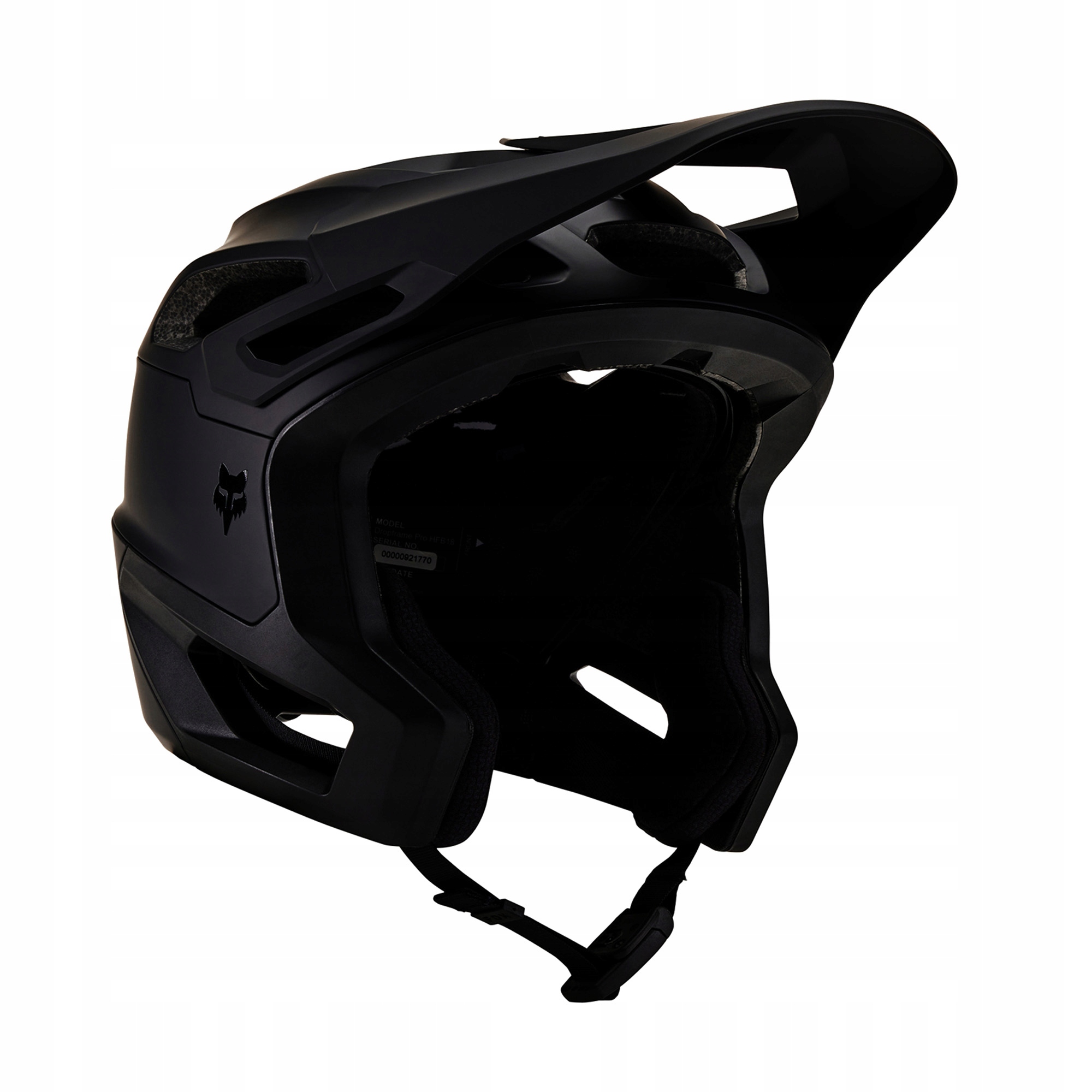 Kask rowerowy Fox Racing Dropframe Pro matte black M