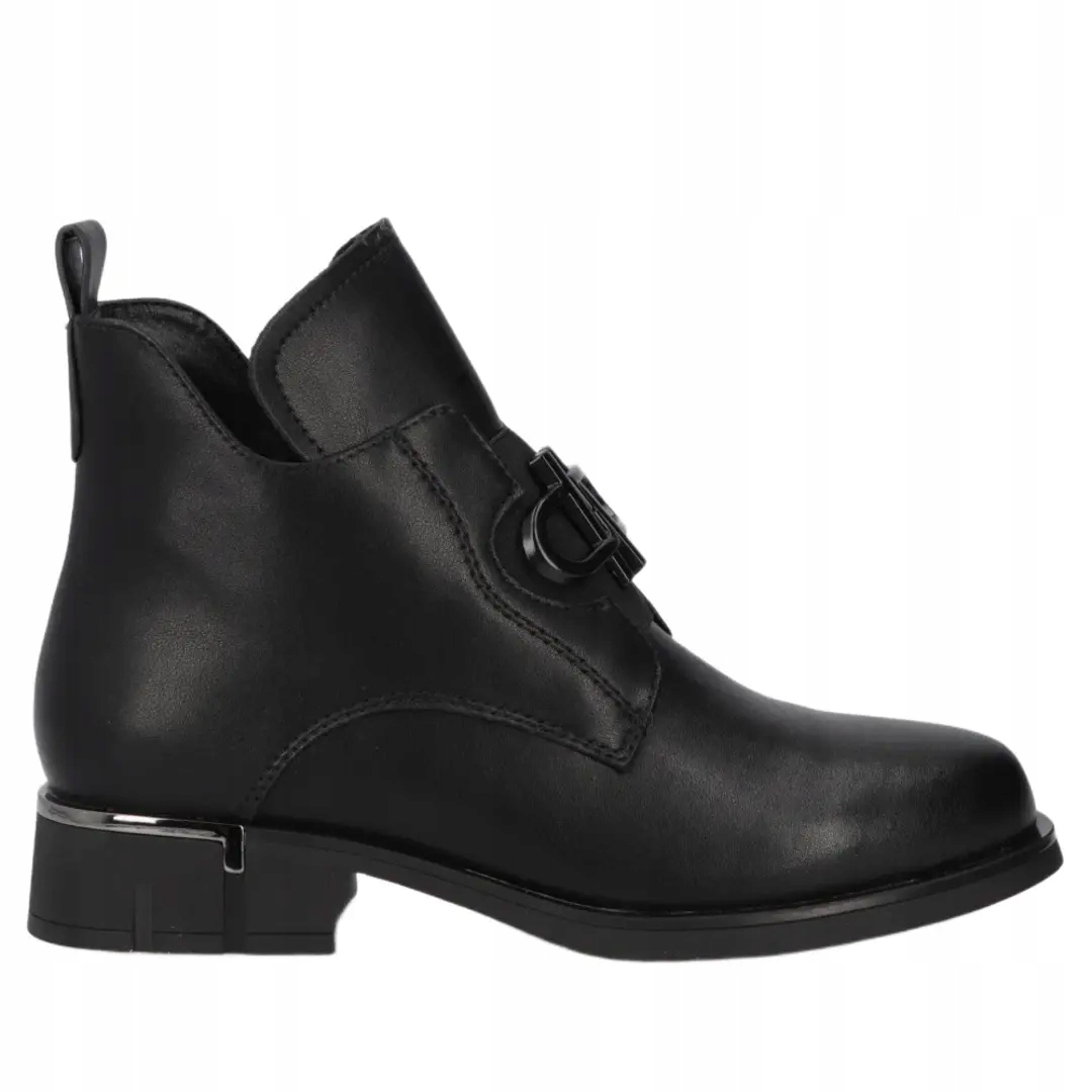 Dámské kotníkové boty Filippo DBT7191/25 Bk černá 40, Černá