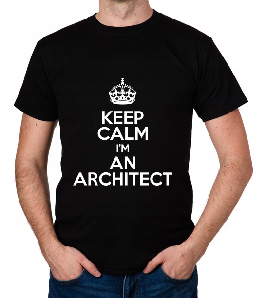 

koszulka Keep Calm I'M An Architect prezent