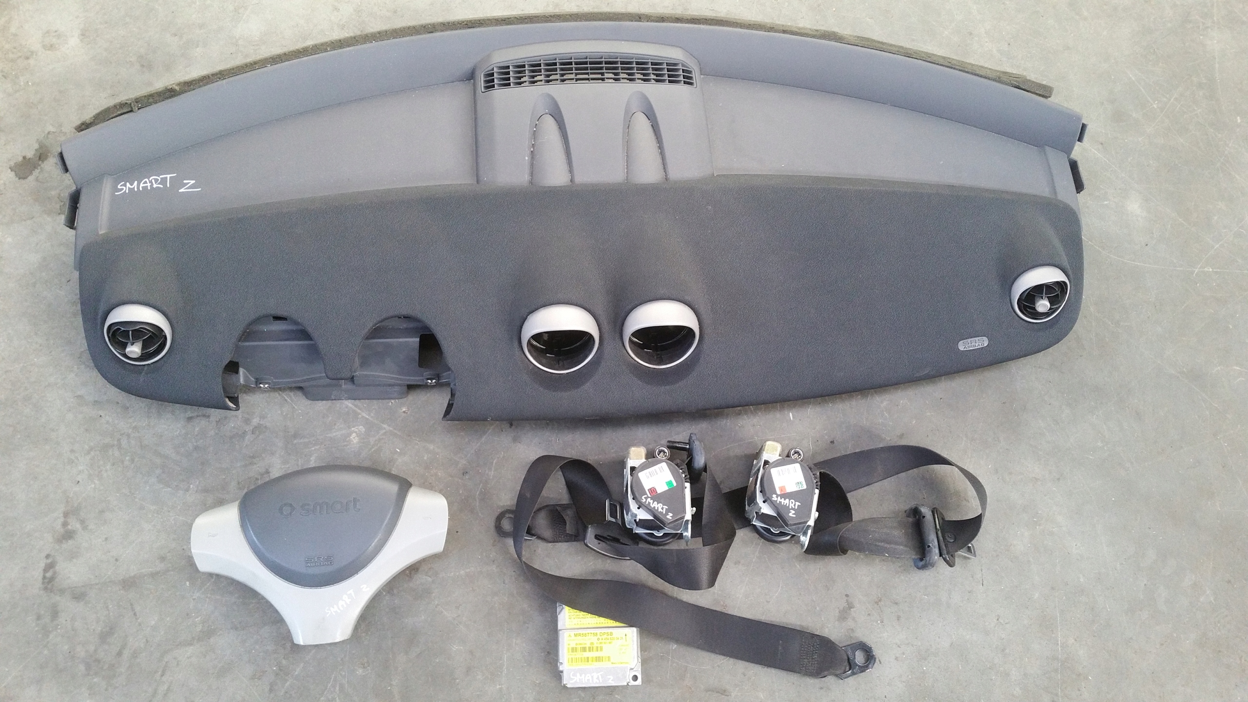 ТОРПЕДA панель приборов подушки ремни датчик Смарт Форфур