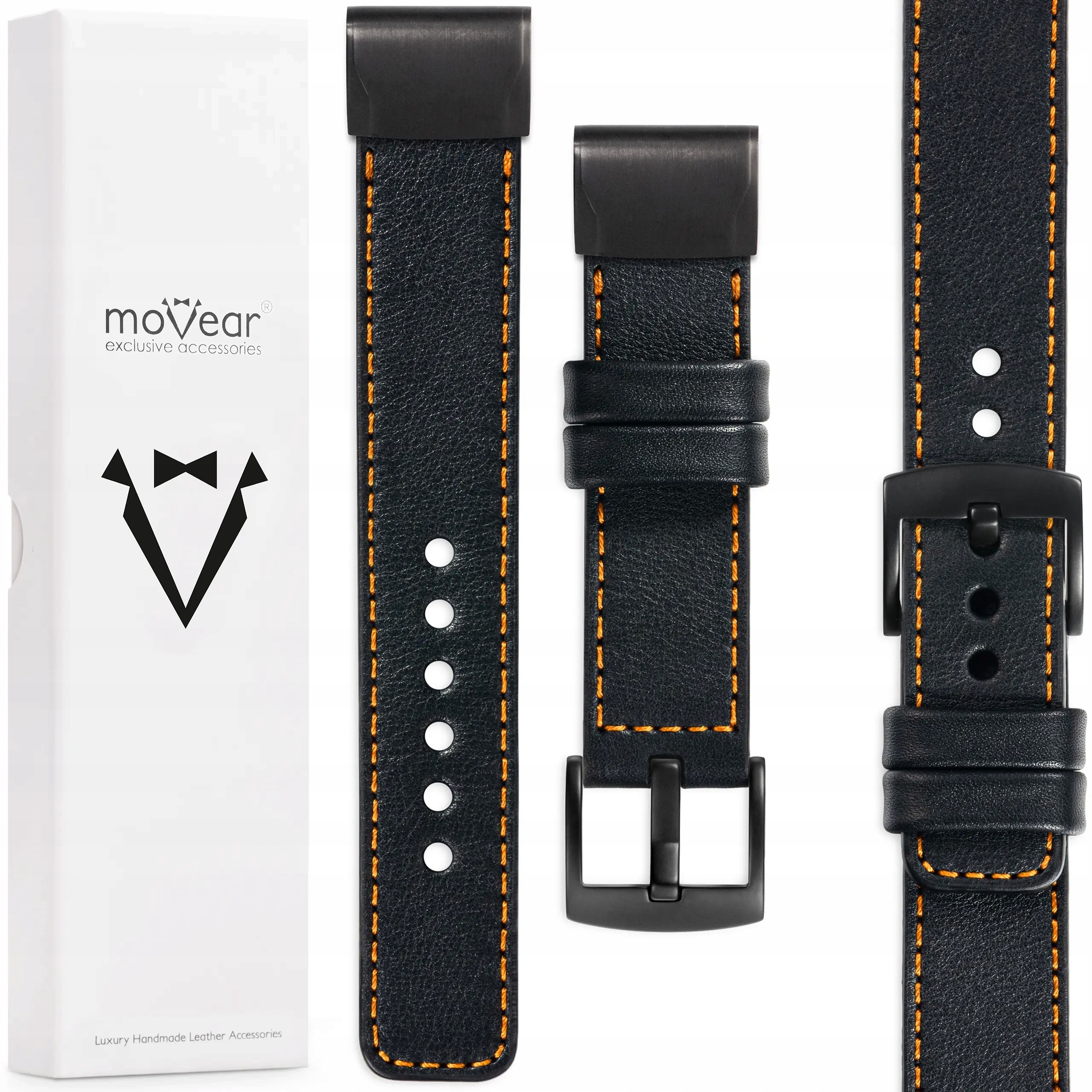 Pásek pro Garmin Fenix 8s 7s 6s 5s Instinct QuickFit 20 kožený