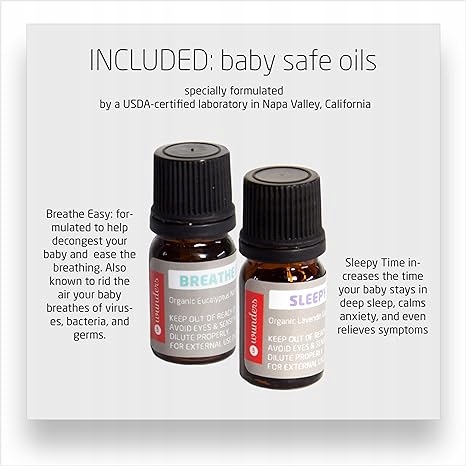 dyfuzor zapachowy do aromaterapii do łóżeczka dziecięcego , biały szum Marka inna