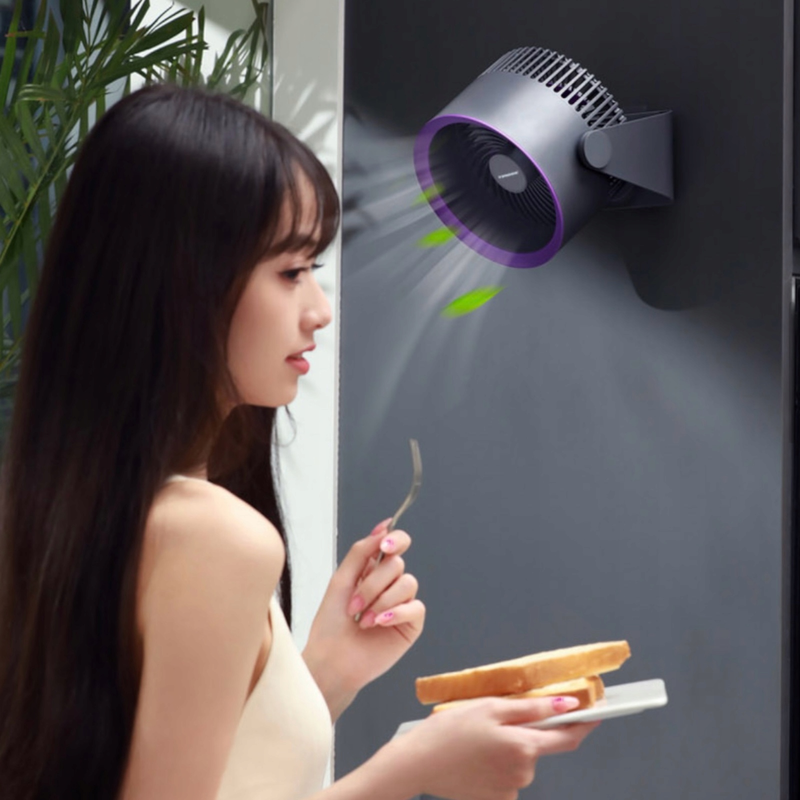 WENTYLATOR AKUMULATOROWY ŚCIENNY I BIURKOWY TIROSS TS-2283 CIEMNOSZARY Rodzaj wentylatora stołowy